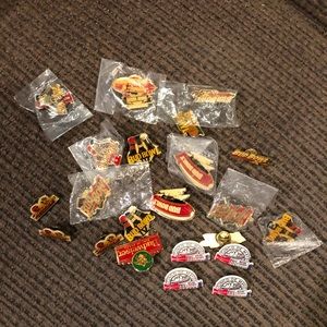 22 Budweiser pins